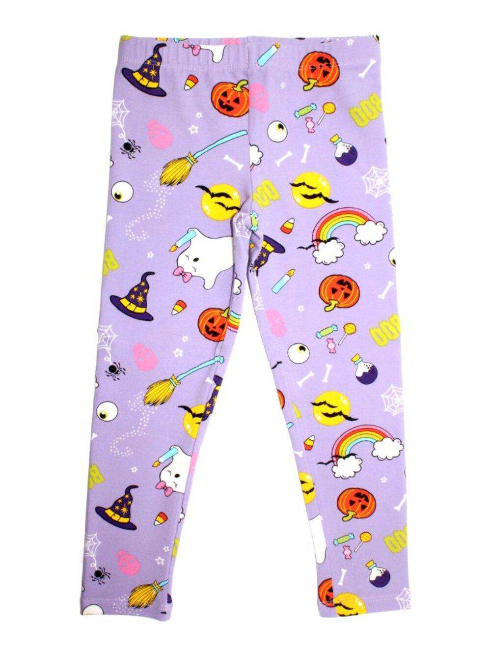 The Children's Place Toddler Girls' Halloween Things Printed Cotton Leggings
